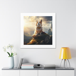 "Corgi Mountain Majesty"