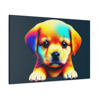 "Cutie Pups: Where Playful Meets Happiness"- Canvas