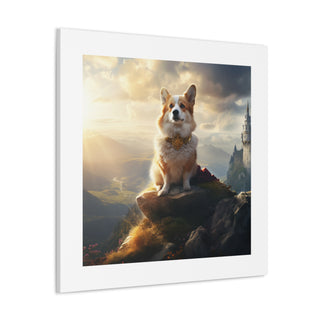 "Corgi Mountain Majesty"