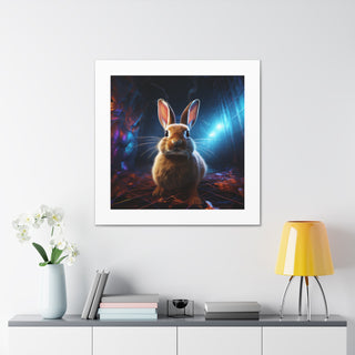 Vibrant Lagomorph Art