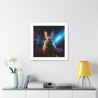 Vibrant Lagomorph Art