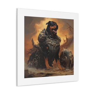 Armored Rottweiler Warfare Print