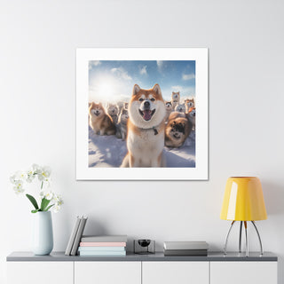 "Canine Wonderland Print"