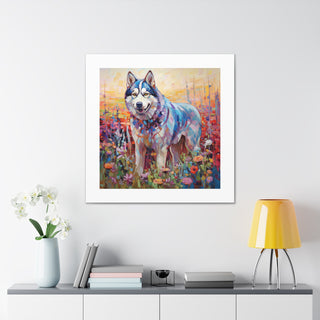 Fauvist Husky Joy Ride