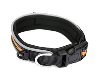 Pet Collars Thicken Comfortable Pets Plus Velcro Luminous Neoprene Dog Collars Cat Collars