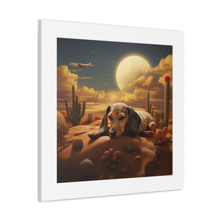 "Surreal Dachshund Slumberland"