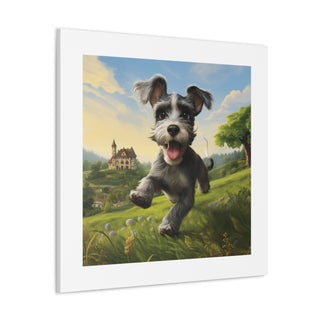 "Miniature Schnauzer Joyous Pasture"