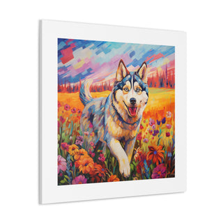 "Fauvism Fun Husky Field"