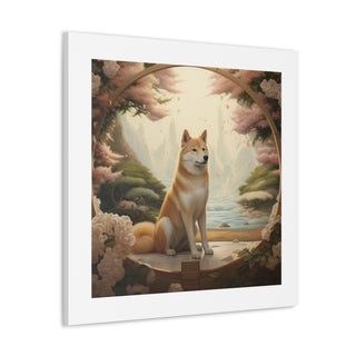 "Shiba Inu Oasis Dreamscape"