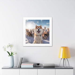 "Canine Wonderland Print"