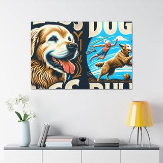 Title: "Age is Just a Number: Celebrating the Charm of Old Dogs"

Image: [Insert image of an old dog playing with a toy or running in a field]- Canvas