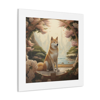 "Shiba Inu Oasis Dreamscape"