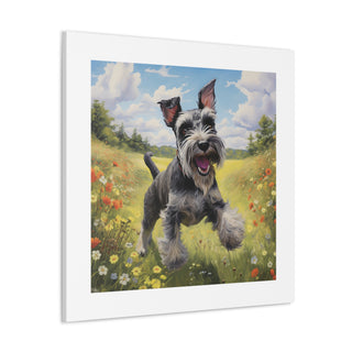 "Miniature Schnauzer Funscape"