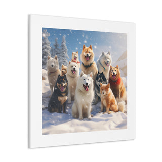 Random Puppy Canvas Print