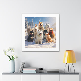 Random Puppy Canvas Print