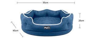 Removable pet bed mattress