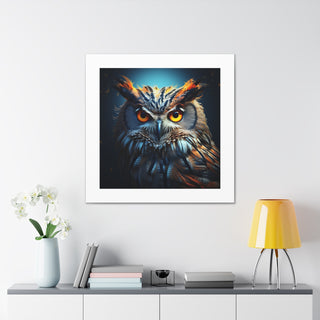 Wise Owl Digital Masterpiece.