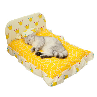 Teddy small dog pet bed