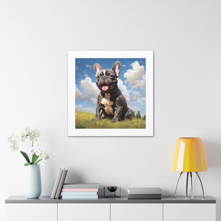 Joyful French Bulldog Scene