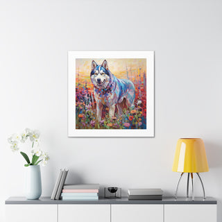 Fauvist Husky Joy Ride