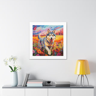 "Fauvism Fun Husky Field"