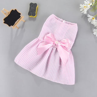 Teddy Bow Skirt Cat Clothes