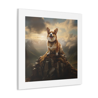 "Mountain King Corgie Print"