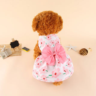 Teddy Bow Skirt Cat Clothes