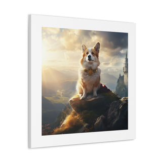 "Corgi Mountain Majesty"