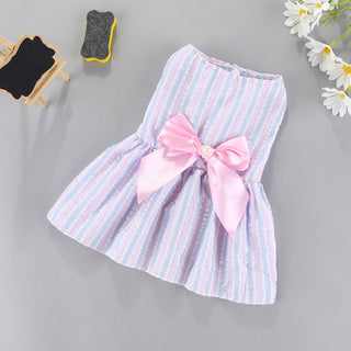 Teddy Bow Skirt Cat Clothes