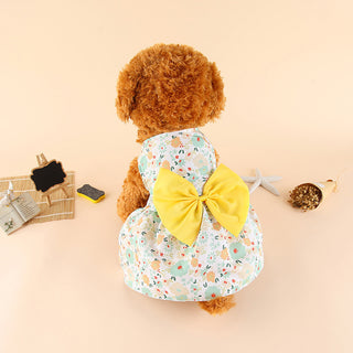 Teddy Bow Skirt Cat Clothes