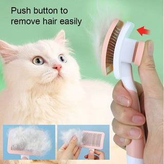 Self Cleaning Slicker Brush For Dogs